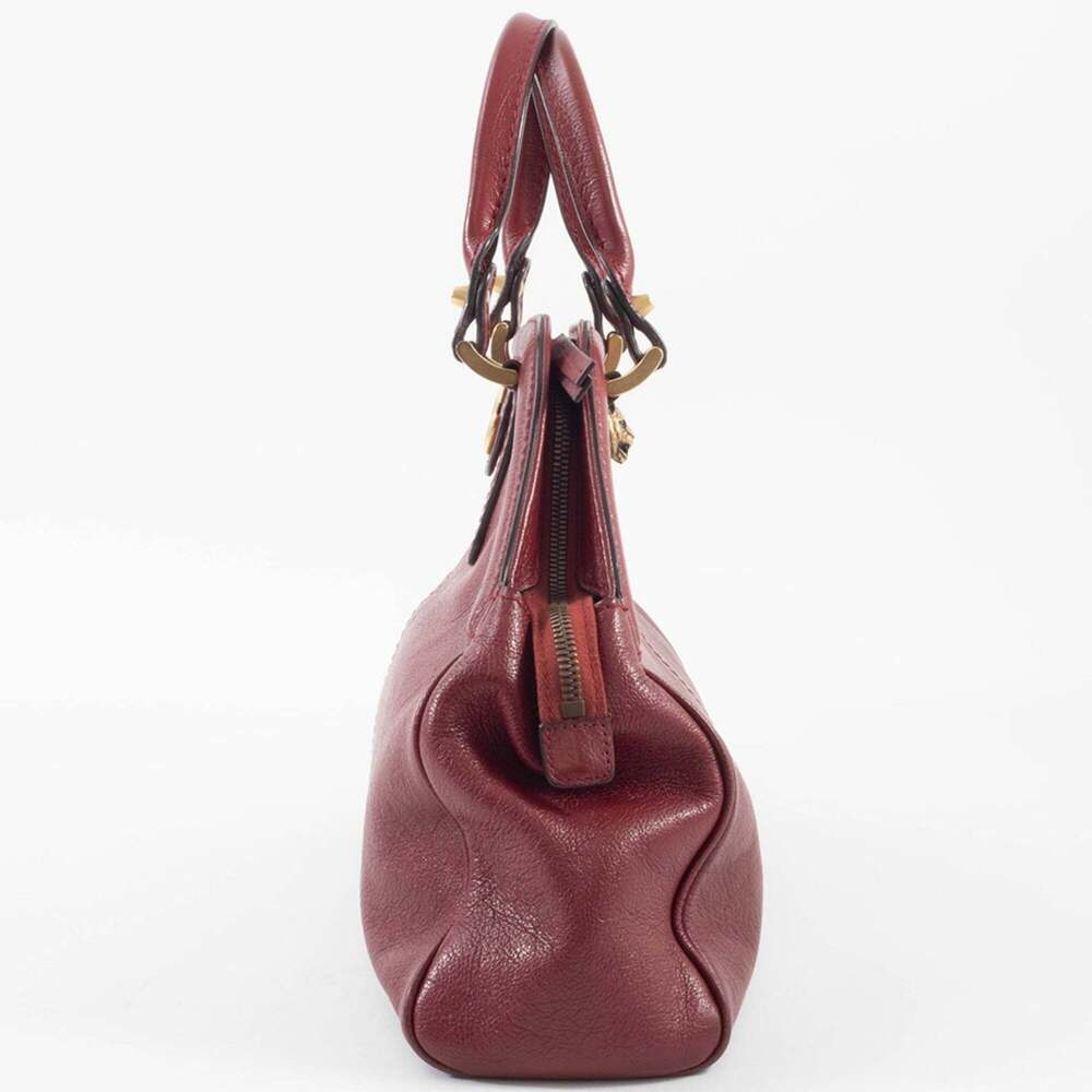 GUCCI Red Leather Shoulder Bag - Picture 5 of 16